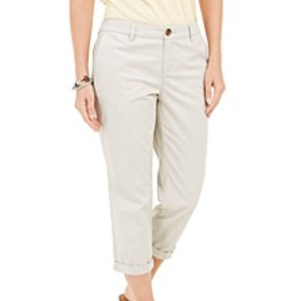 Ralph Lauren Polo Jeans Co. Cuffed Capri Pants